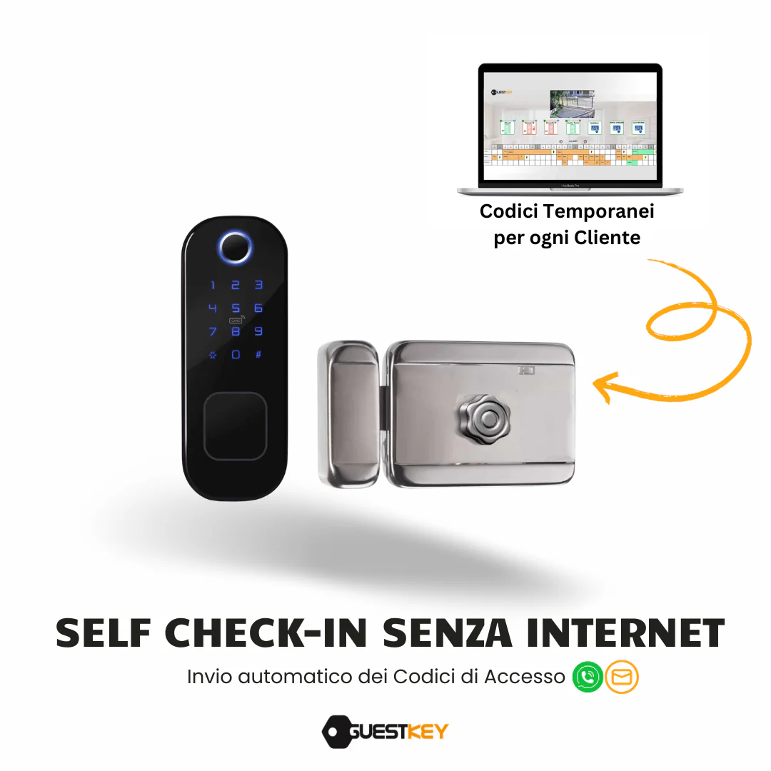 Maniglia Elettronica Steel Lock